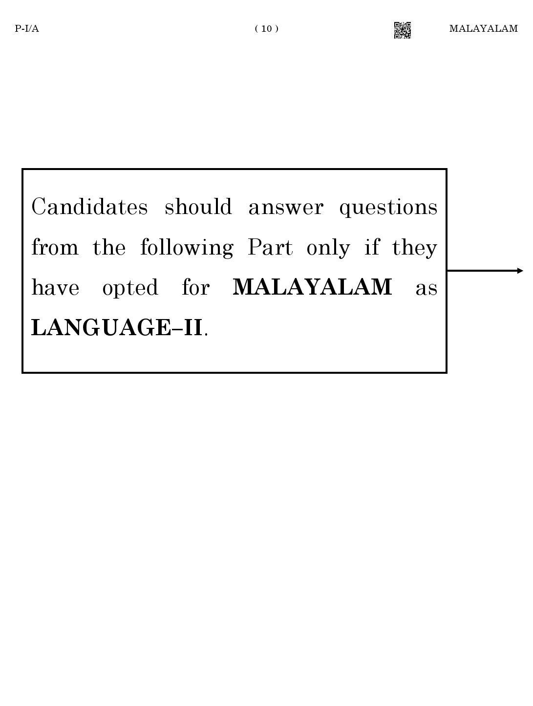 CTET August 2023 Malayalam Paper 1 Part IV and V 10