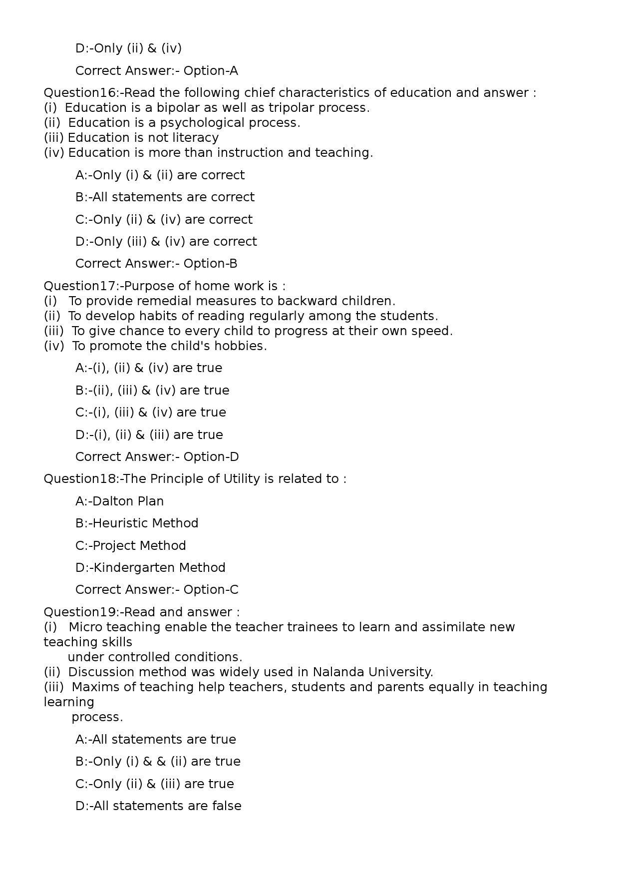KPSC High School Teacher Social Science Tamil Exam 2023 Code 1012023OL 5