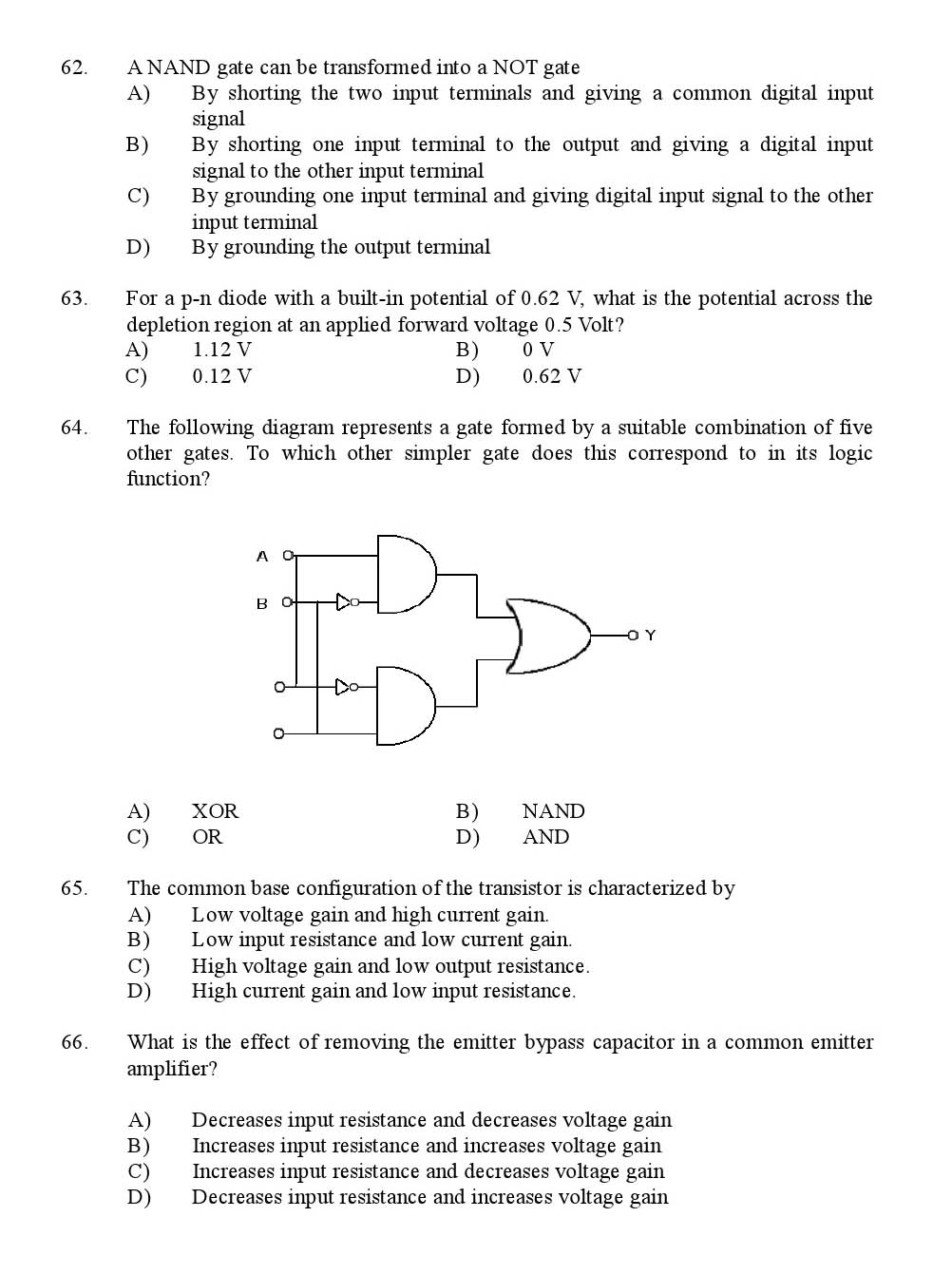 Kerala SET Physics Exam 2013 Question Code 13624 10