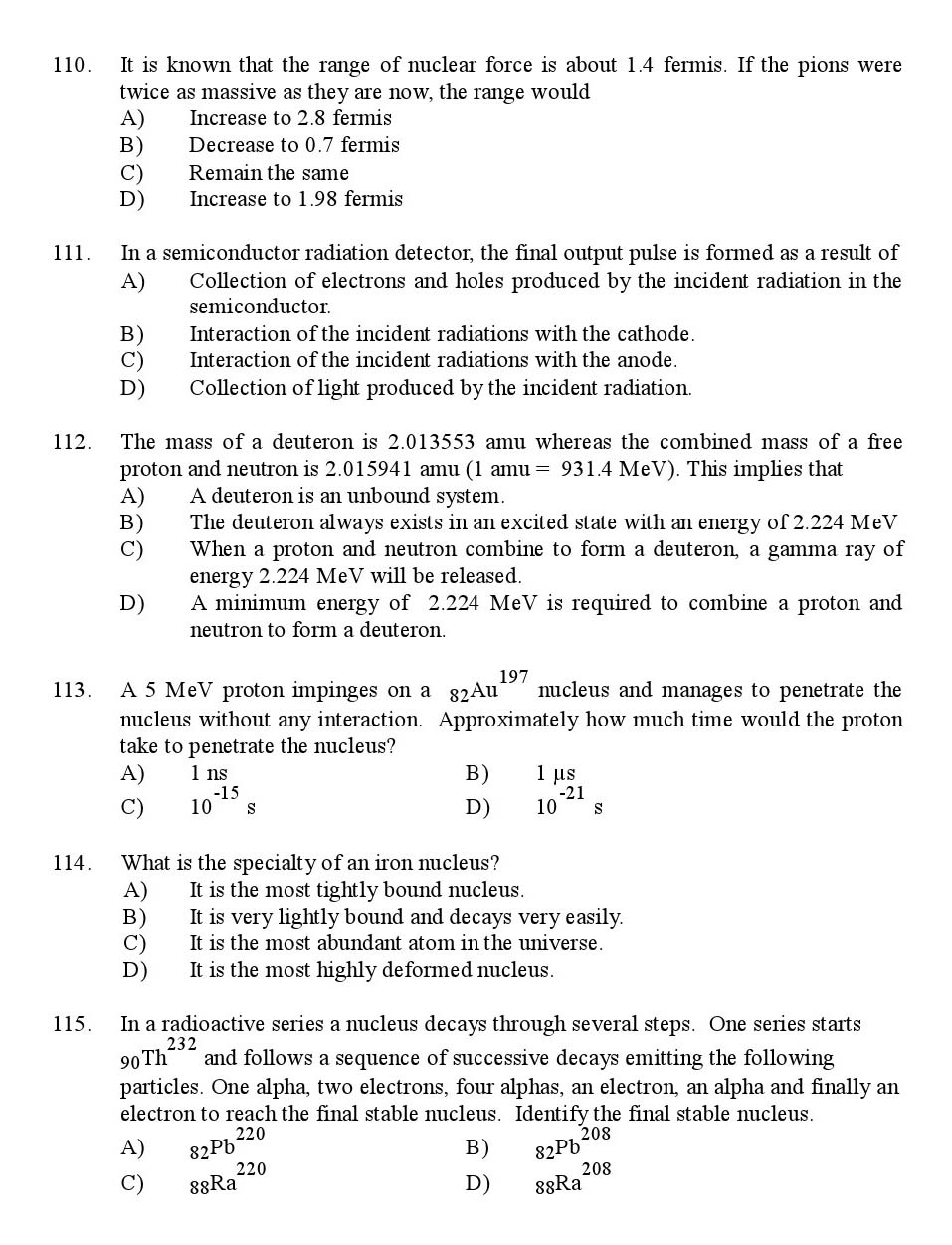 Kerala SET Physics Exam 2013 Question Code 13624 17