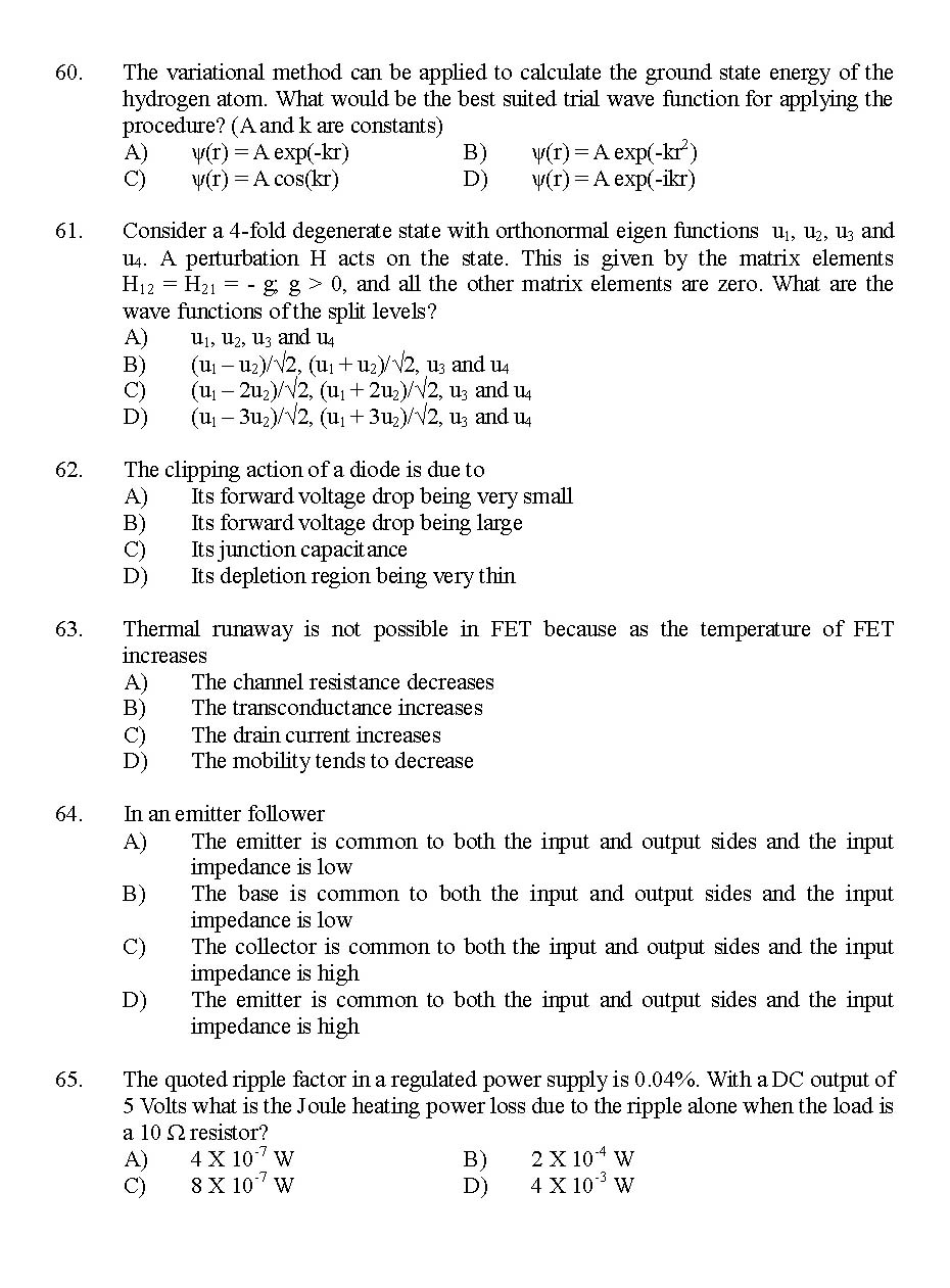 Kerala SET Physics Exam 2014 Question Code 14224 10