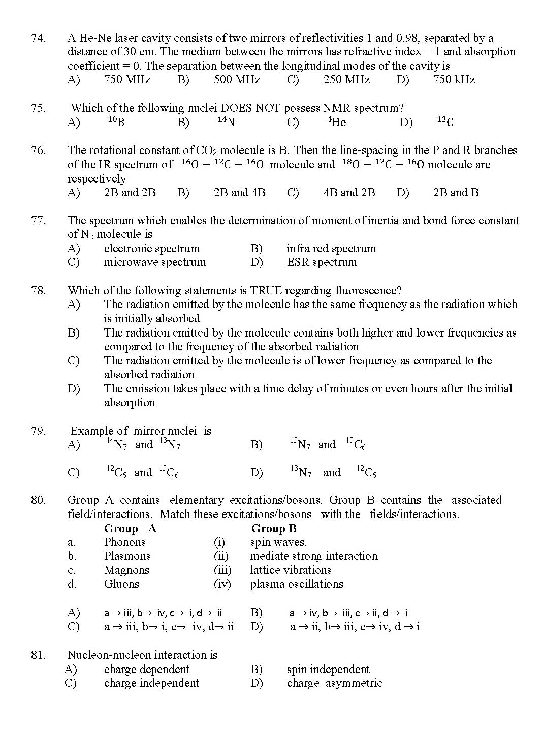 Kerala SET Physics Exam 2017 Question Code 17224 A 13