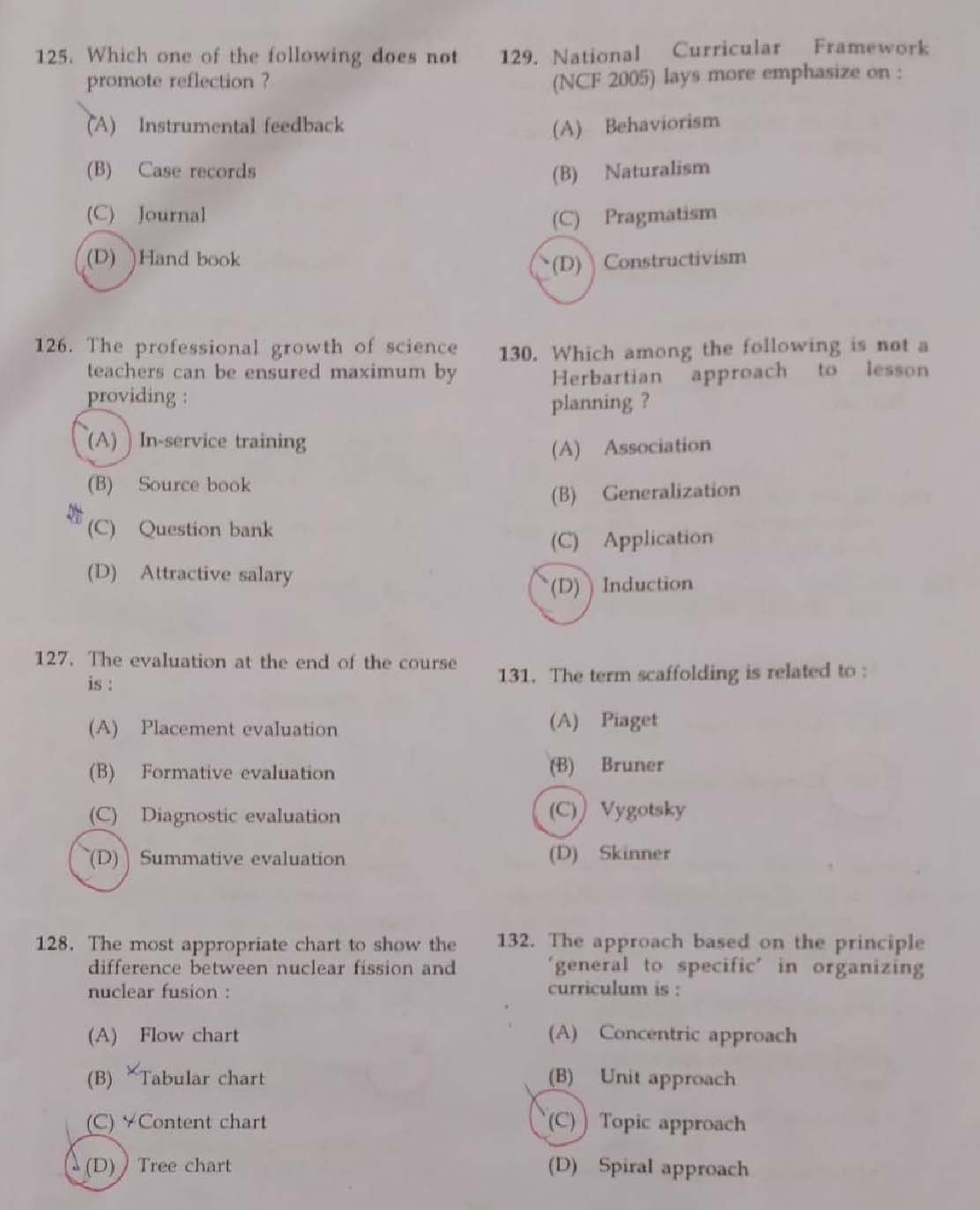 KTET Category III Part 3 Physical Science February 2019 9