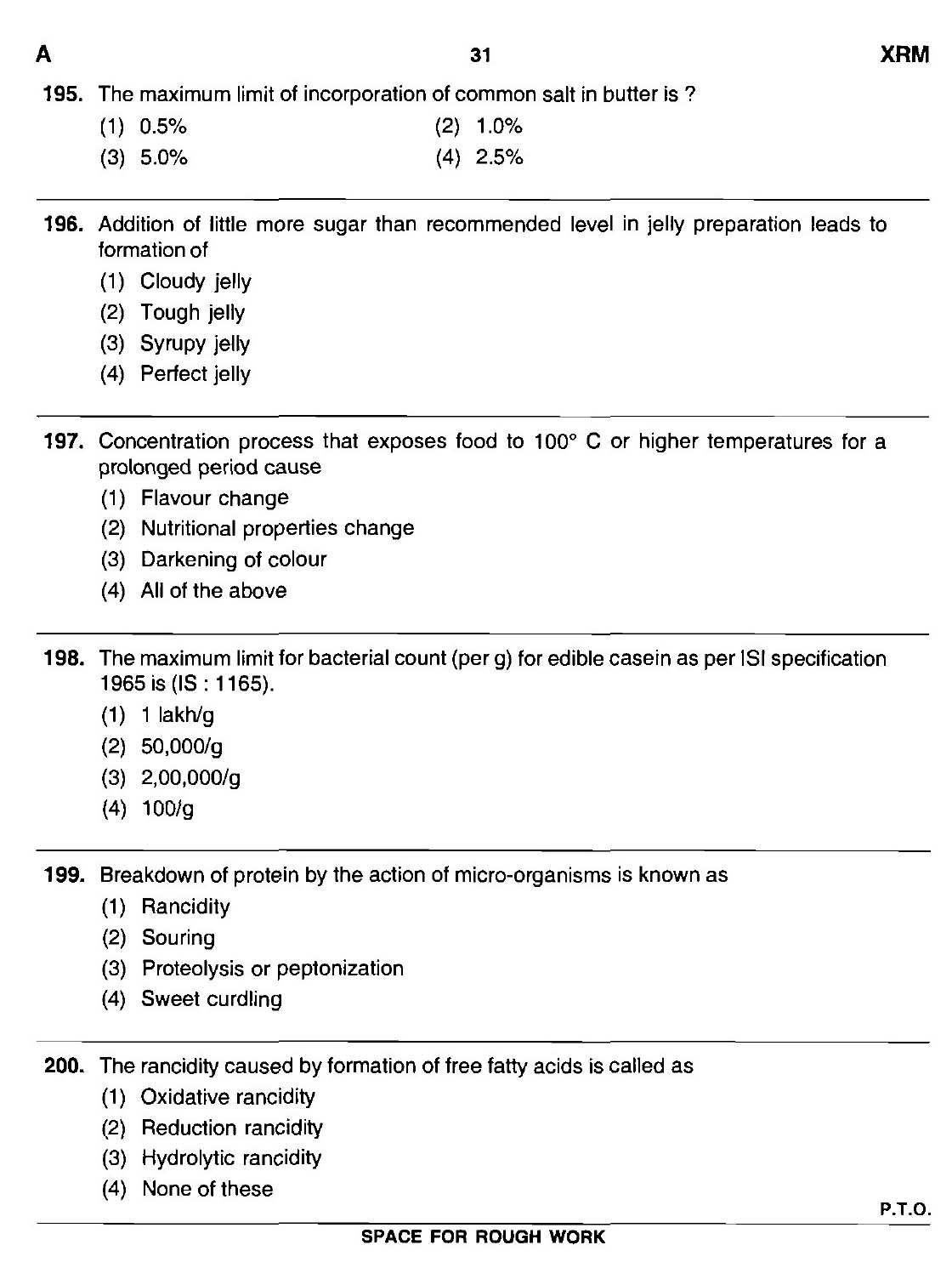 MPSC Agricultural Services Main Exam 2011 Question Paper Agriculture 29