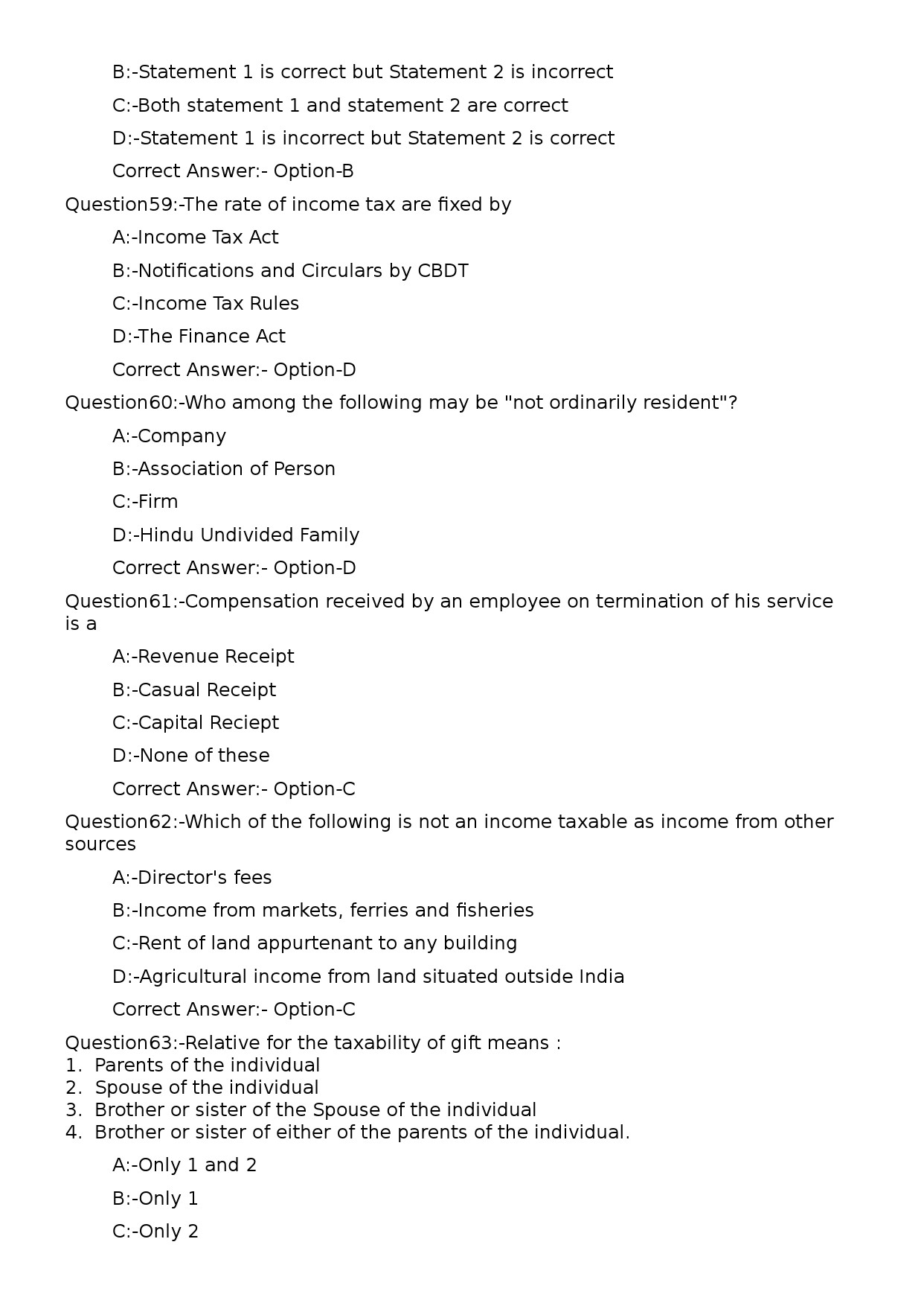 Deputy Manager Finance Accounts and Secretarial Exam 122024OL 13