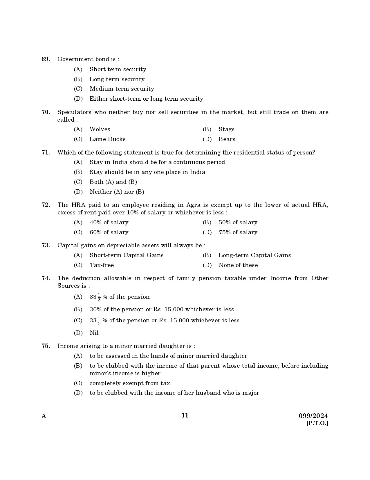 KPSC Accountant Grade III Exam 2024 Code 0992024 9