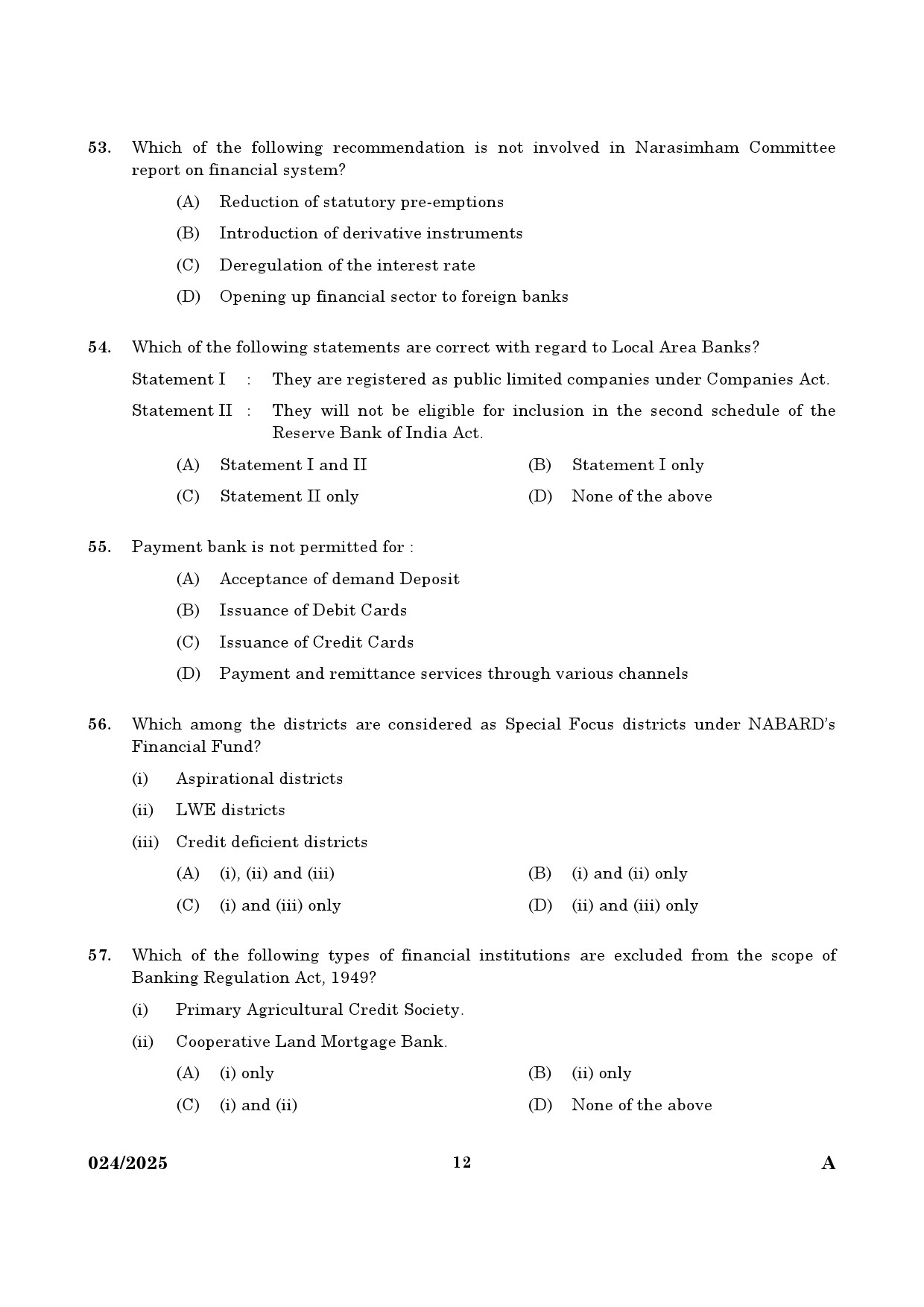 KPSC Accountant Kerafed Exam 2025 Code 242025 10