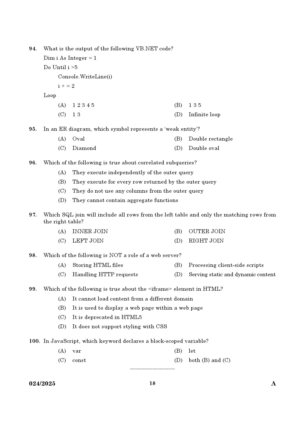 KPSC Accountant Kerafed Exam 2025 Code 242025 16