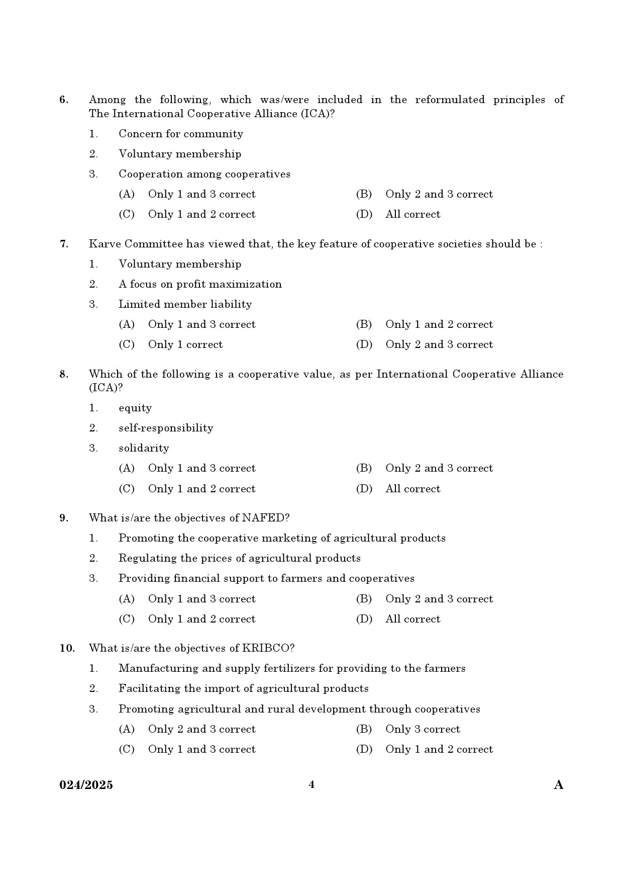 KPSC Accountant Kerafed Exam 2025 Code 242025 2