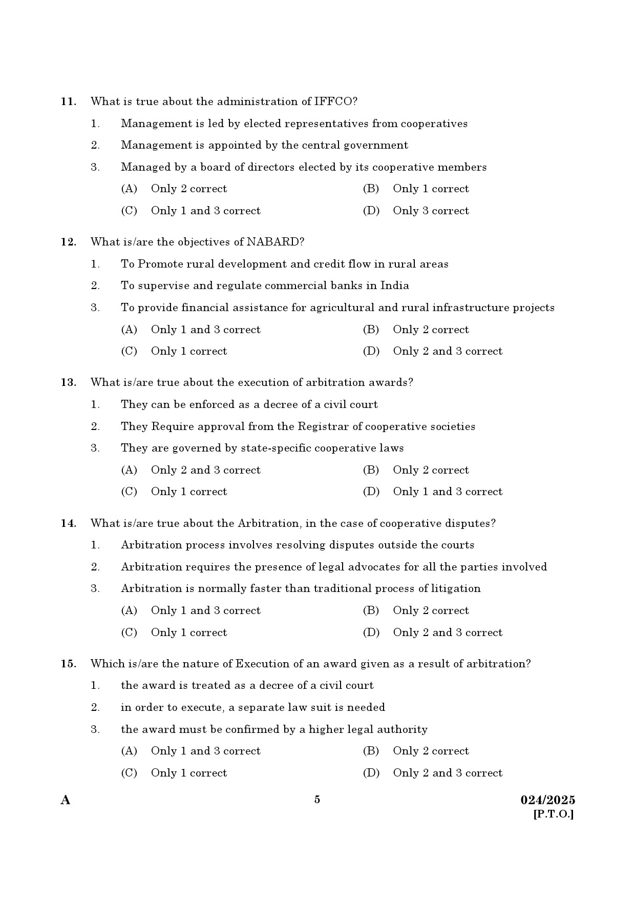 KPSC Accountant Kerafed Exam 2025 Code 242025 3