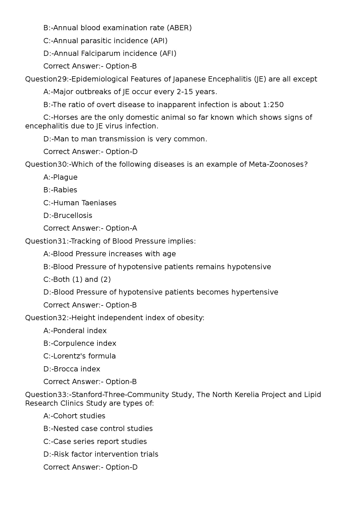 KPSC Assistant Professor Community Medicine Exam 2023 Code 582023OL 7