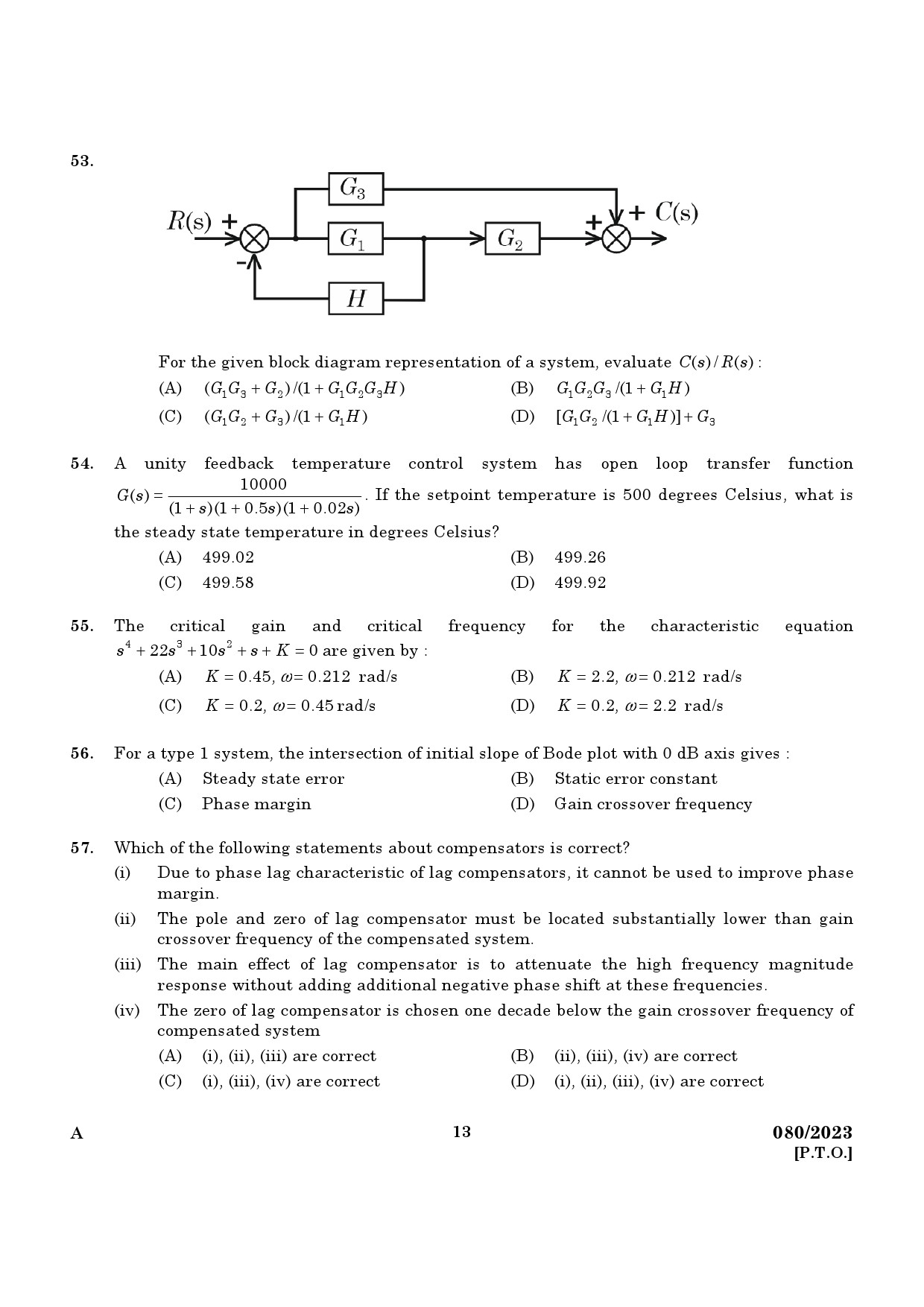 KPSC Assistant Professor Electrical and Electronics Engineering Exam 2023 Code 0802023 11