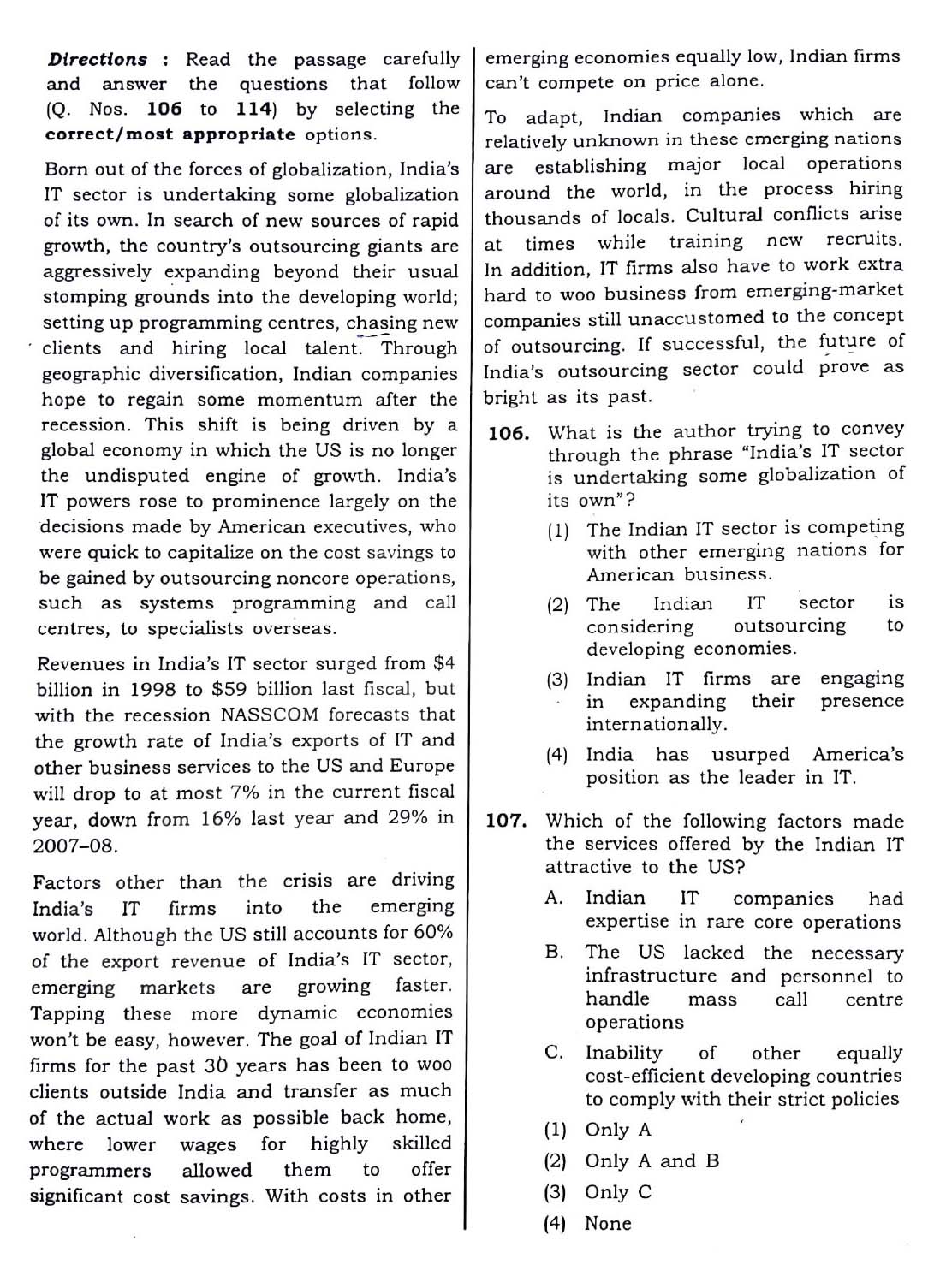 CTET December 2018 Paper 2 Part IV Language 1 English 3