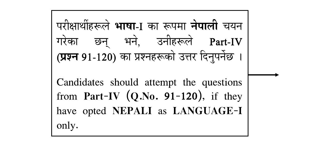 CTET January 2021 Paper 1 Part IV Language I Nepali 1