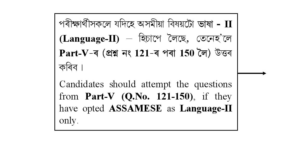 CTET January 2021 Paper 2 Part V Language II Assamese 1