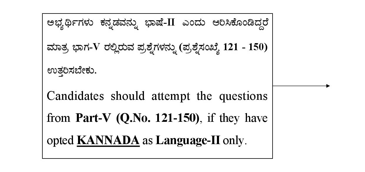 CTET January 2021 Paper 2 Part V Language II Kannada 1