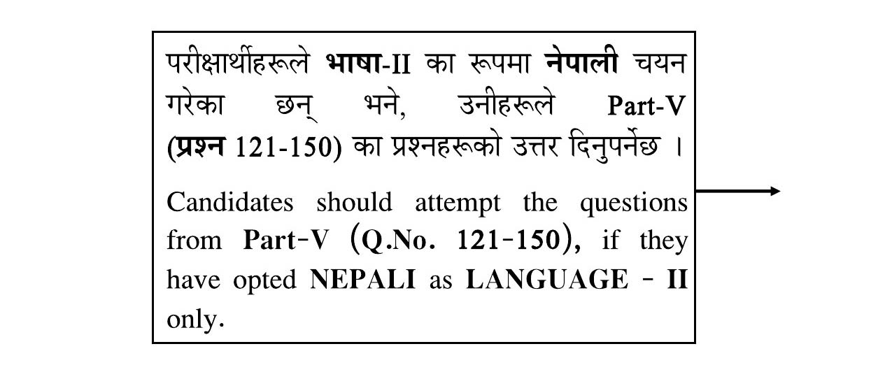 CTET January 2021 Paper 2 Part V Language II Nepali 1