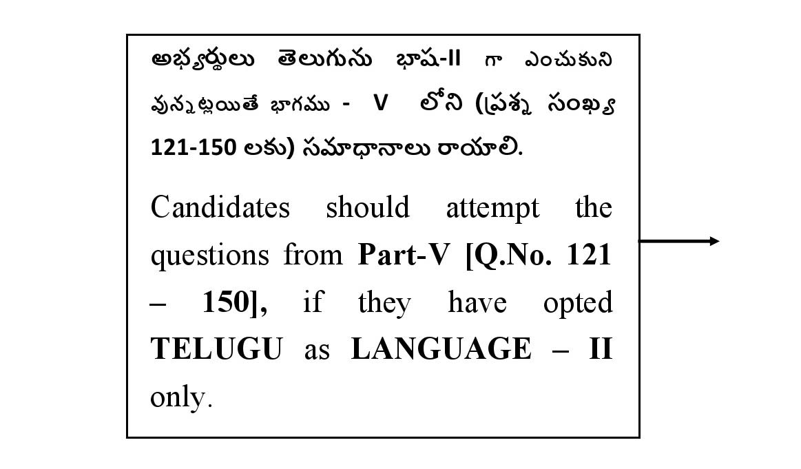 CTET January 2021 Paper 2 Part V Language II Telugu 1