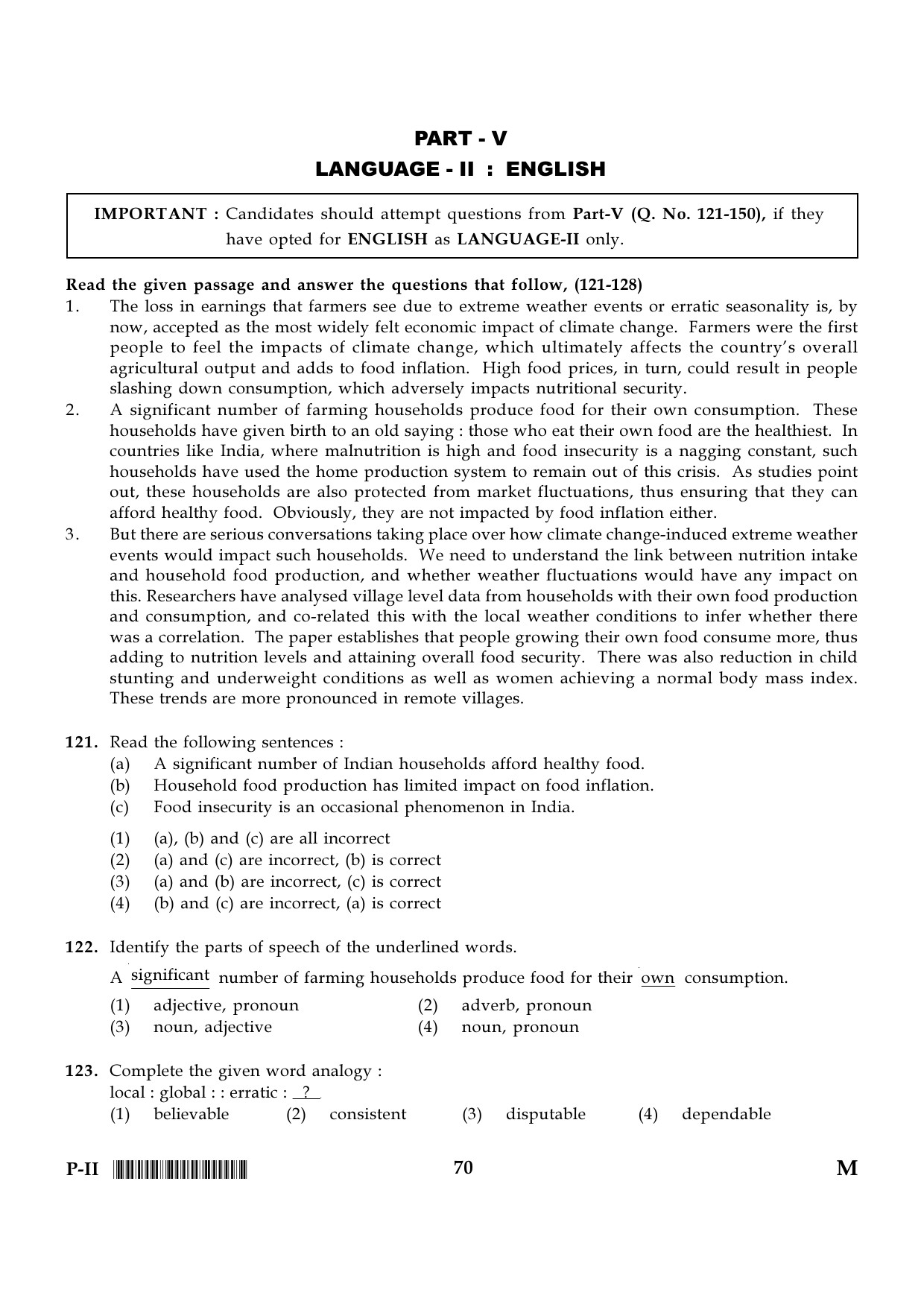 CTET January 2024 Paper II Part V Language II English 1