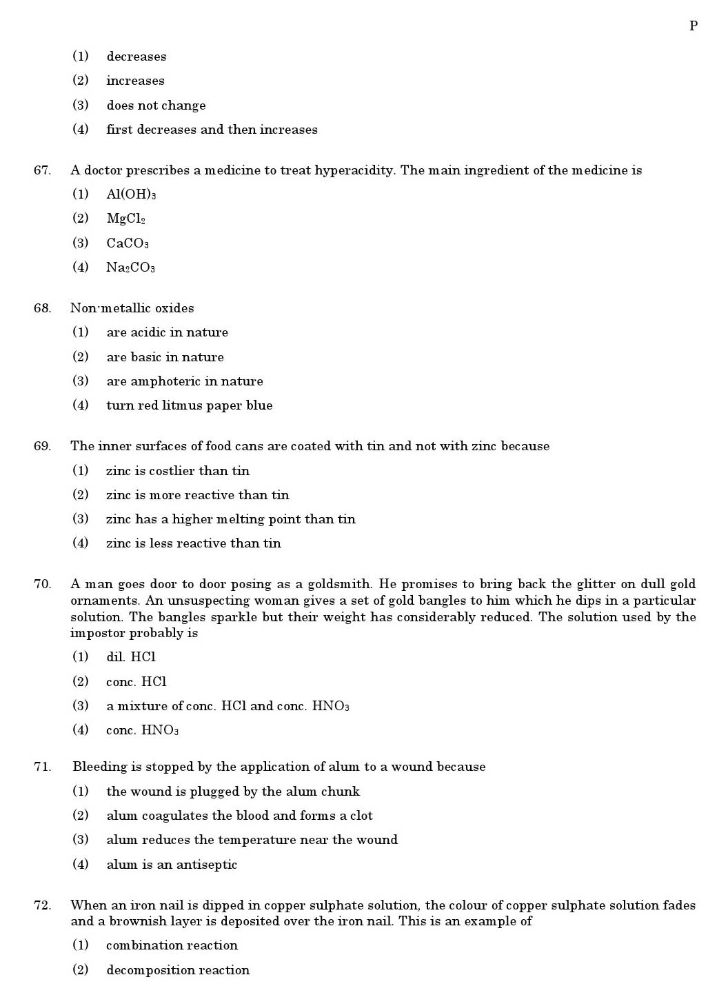 CTET June 2011 Paper 2 Part I Child Development and Pedagogy 6