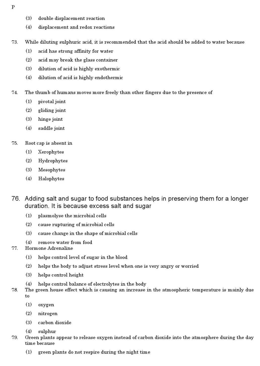 CTET June 2011 Paper 2 Part I Child Development and Pedagogy 7