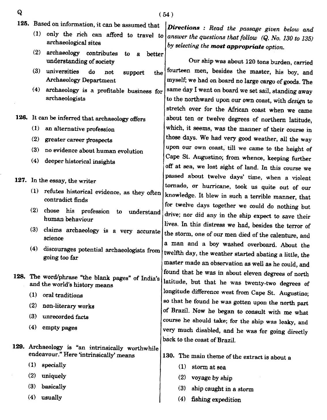 CTET September 2014 Paper 2 Part V Language II English 2