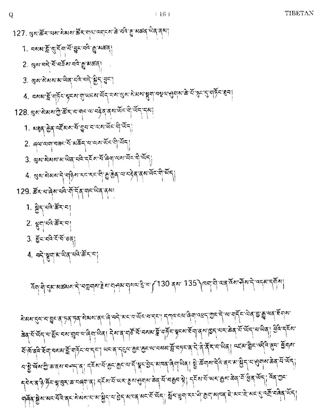 CTET September 2014 Paper 2 Part V Language II Tibetan 3