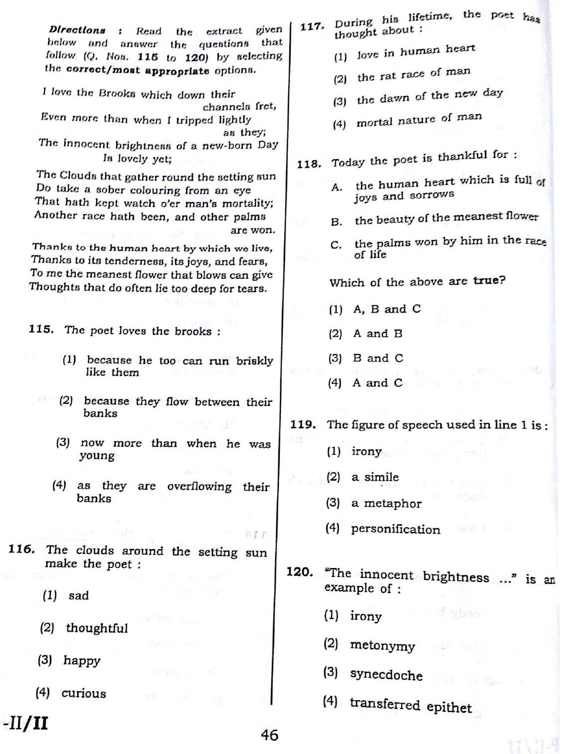 CTET September 2016 Paper 2 Part IV Language 1 English 5