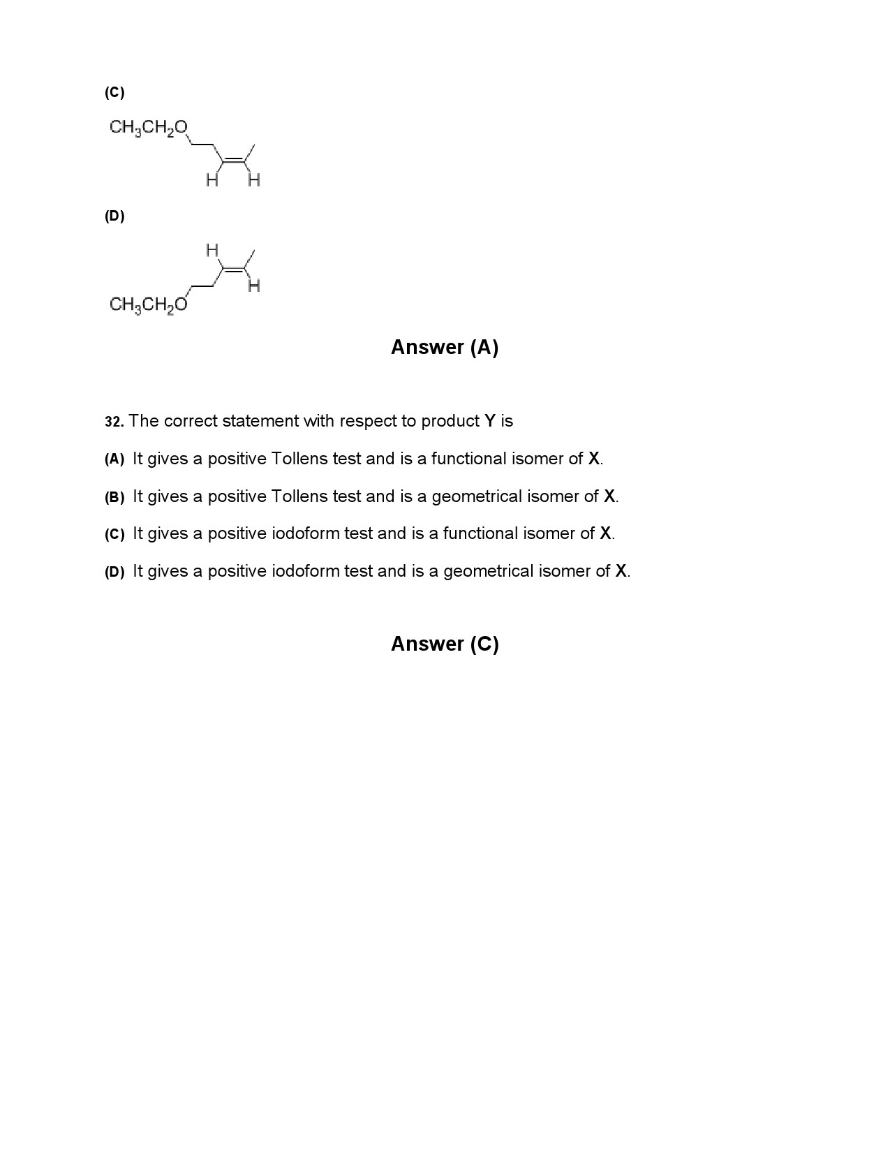 JEE Advanced Exam Question Paper 2014 Paper 2 Chemistry 8