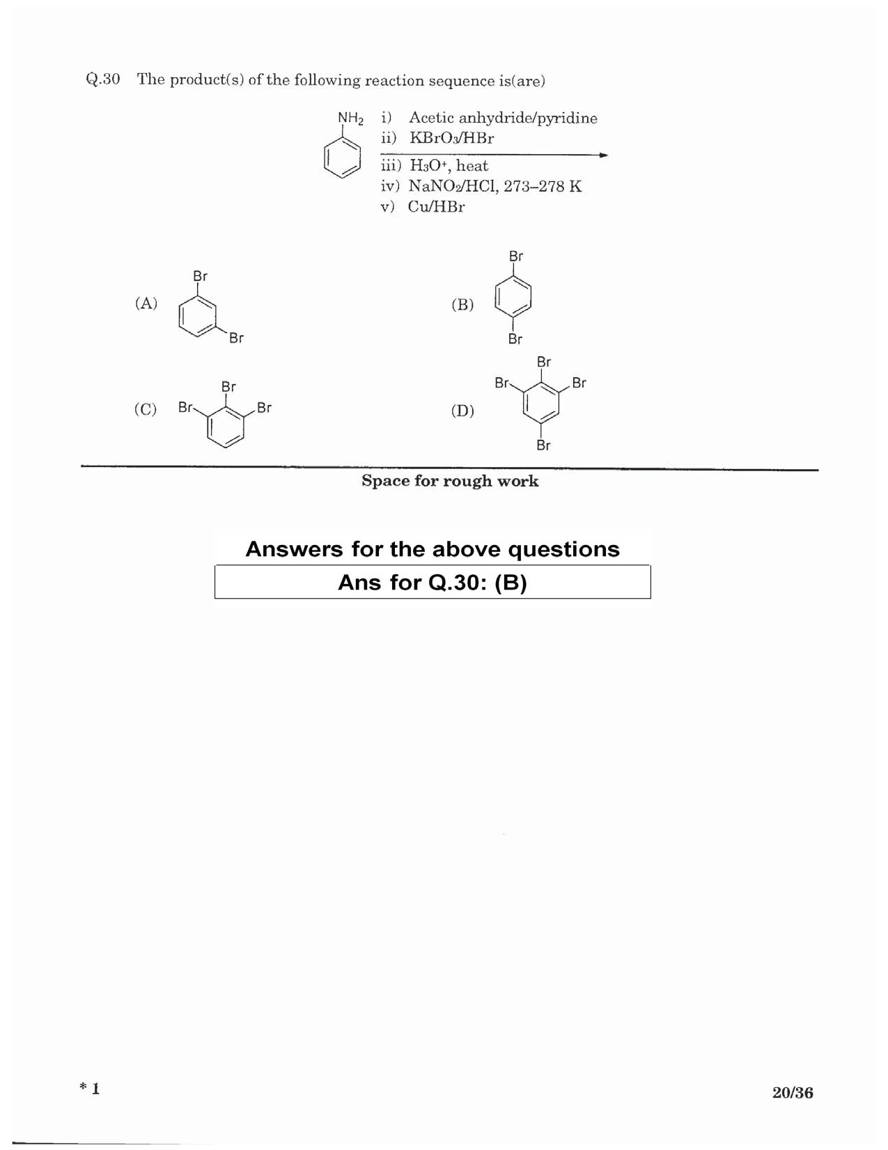 JEE Advanced Exam Question Paper 2016 Paper 1 Chemistry 5