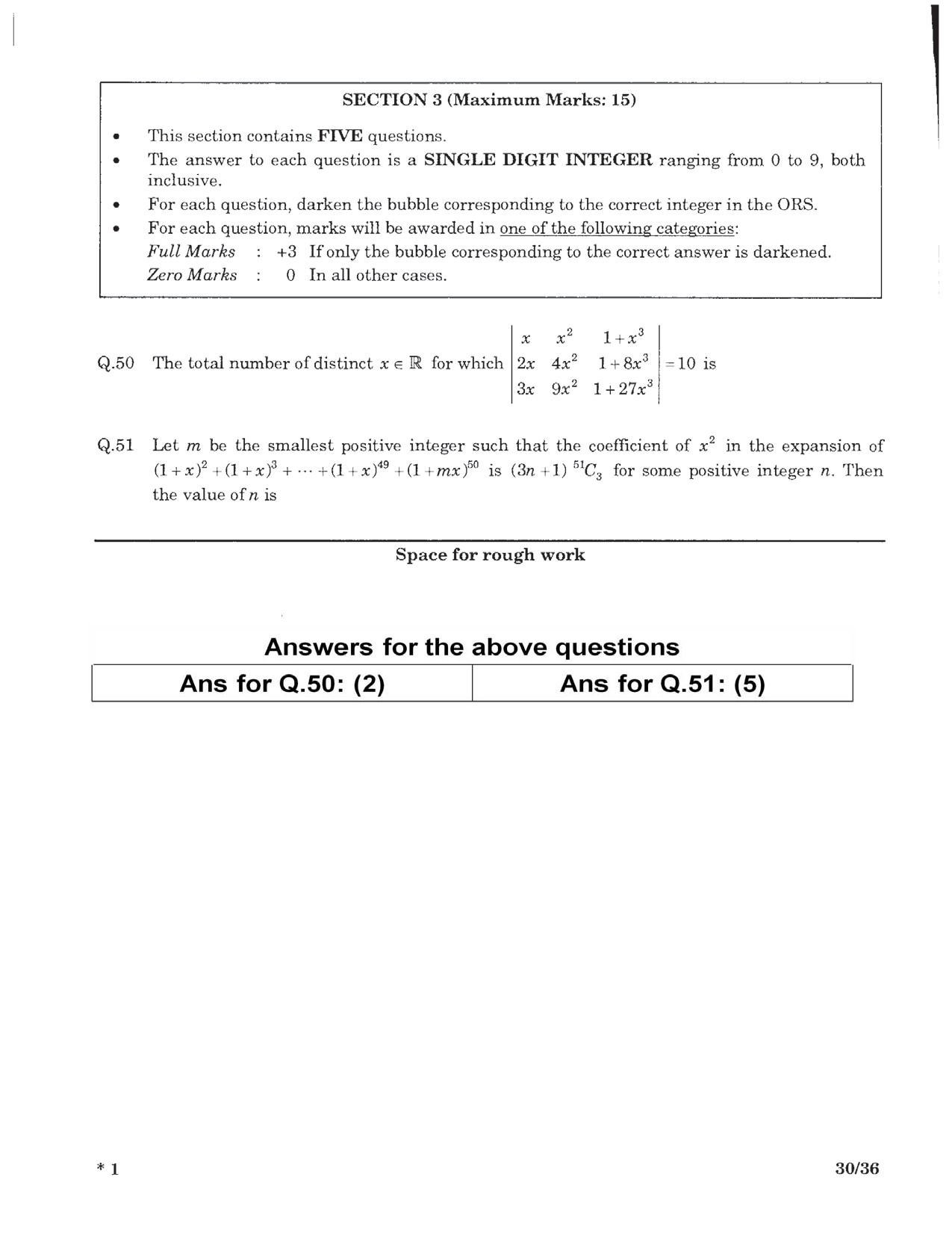 JEE Advanced Exam Question Paper 2016 Paper 1 Mathematics 7