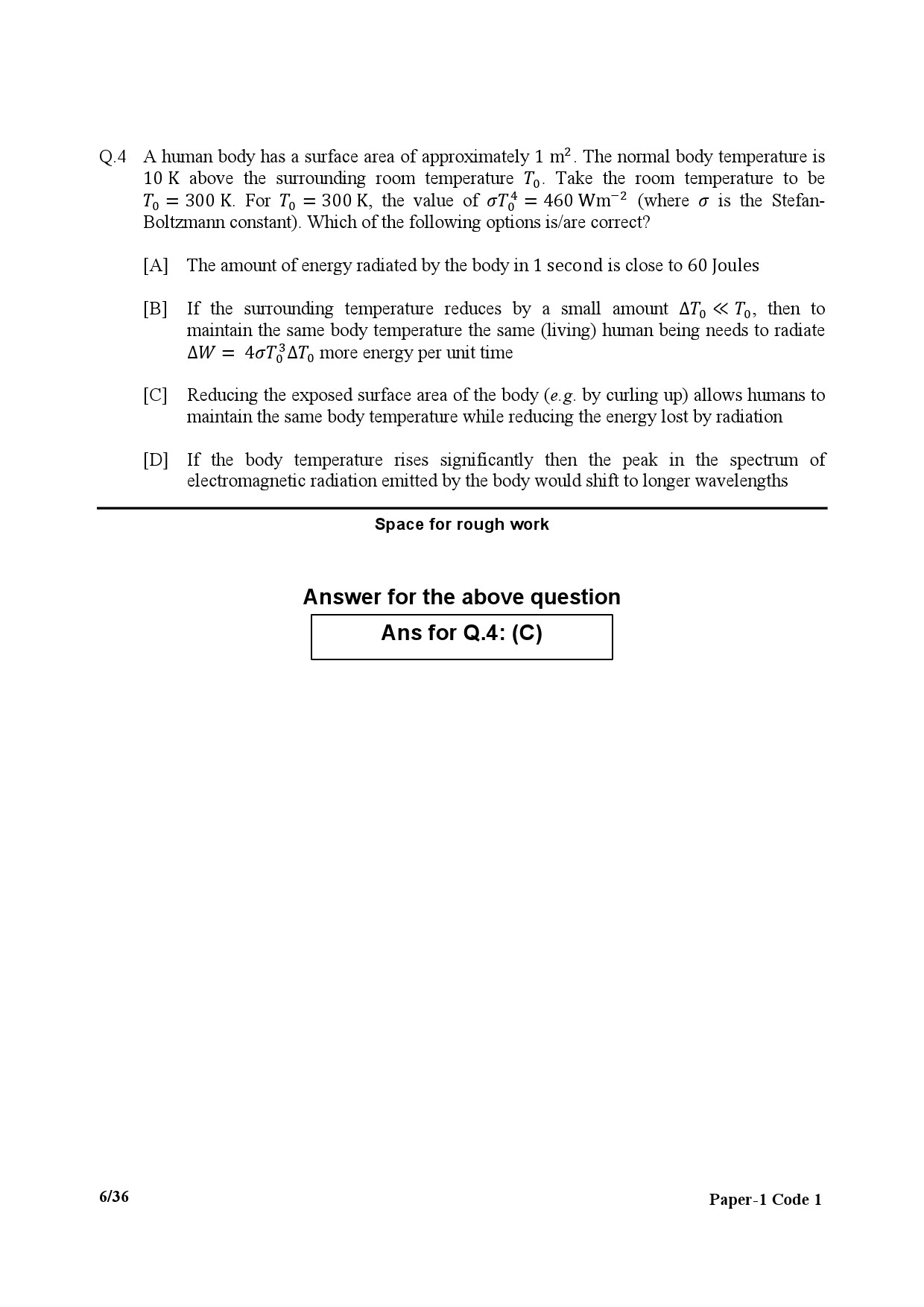 JEE Advanced Exam Question Paper 2017 Paper 1 Physics 4