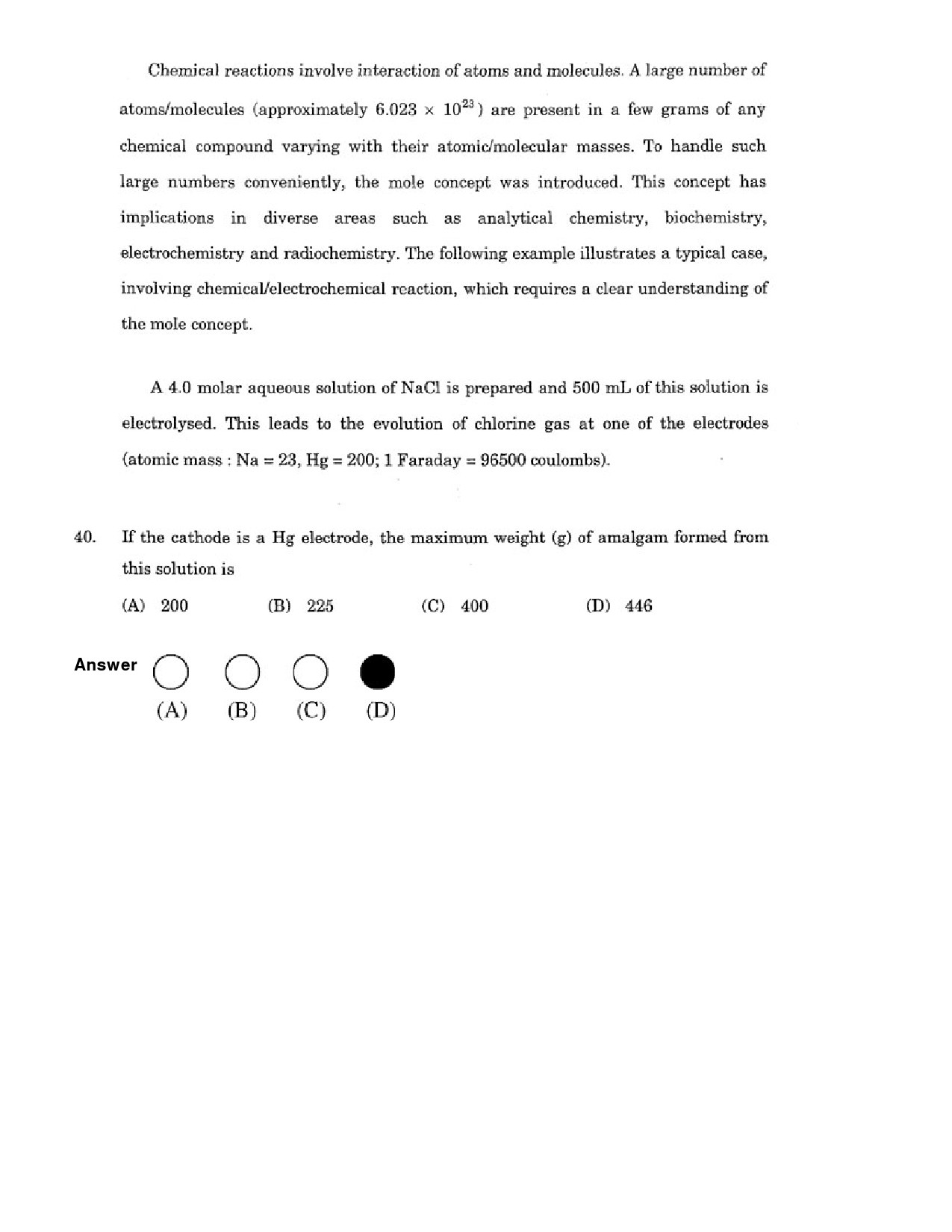 JEE Exam Question Paper 2007 Paper 1 18
