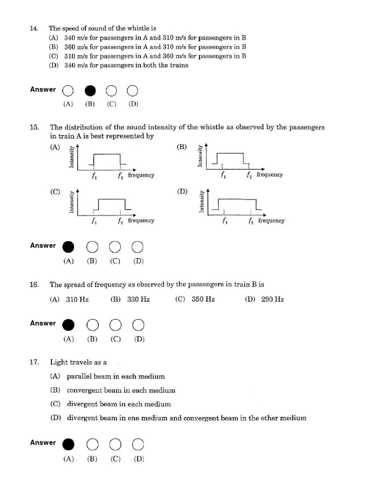 JEE Exam Question Paper 2007 Paper 2 7