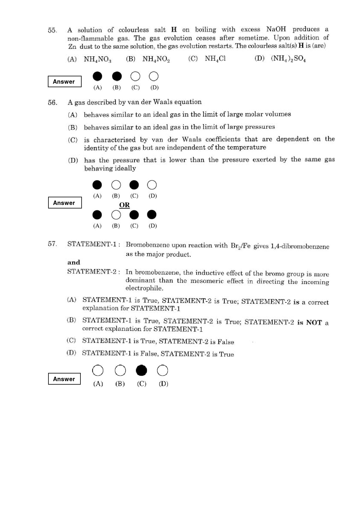 JEE Exam Question Paper 2008 Paper 1 19