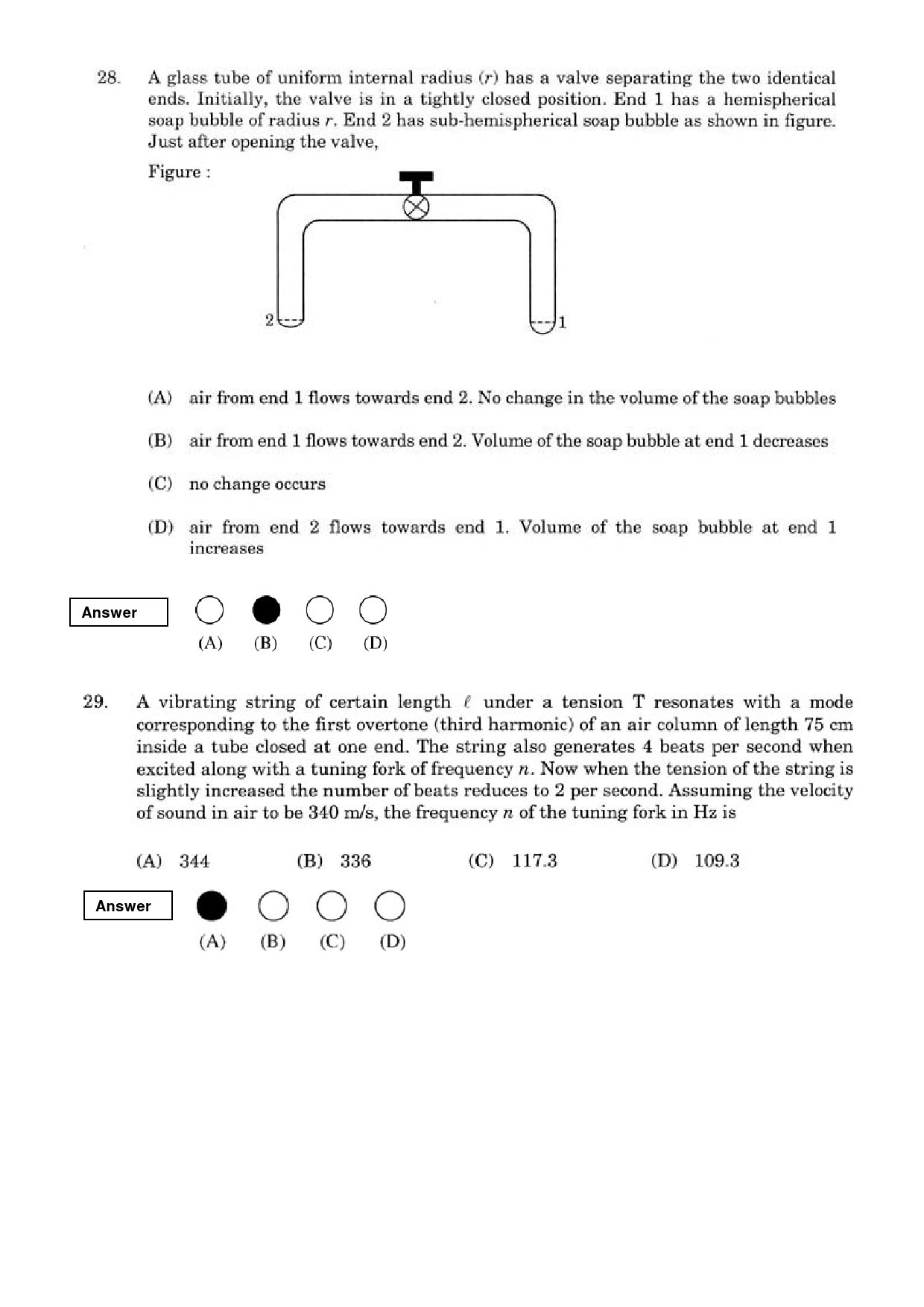 JEE Exam Question Paper 2008 Paper 2 11