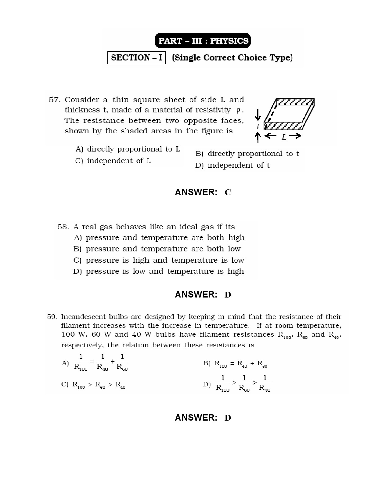 JEE Exam Question Paper 2010 Paper 1 16
