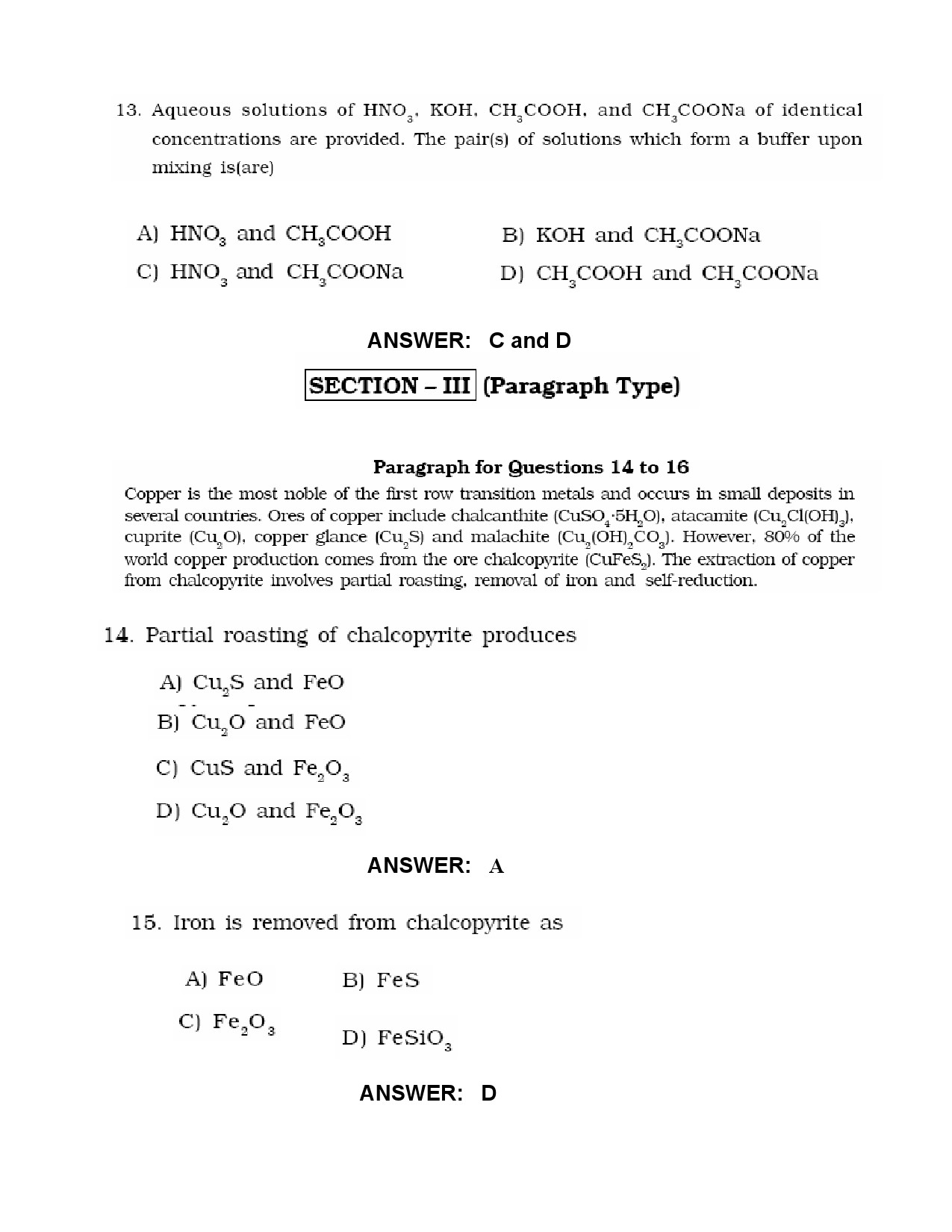 JEE Exam Question Paper 2010 Paper 1 5