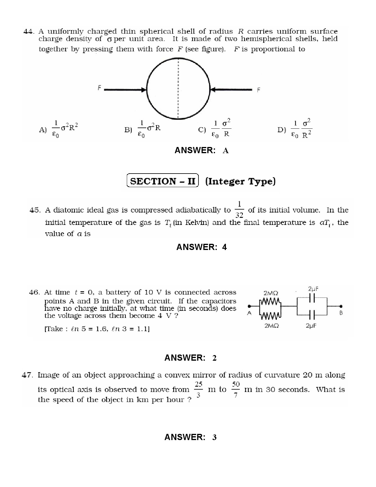 JEE Exam Question Paper 2010 Paper 2 17