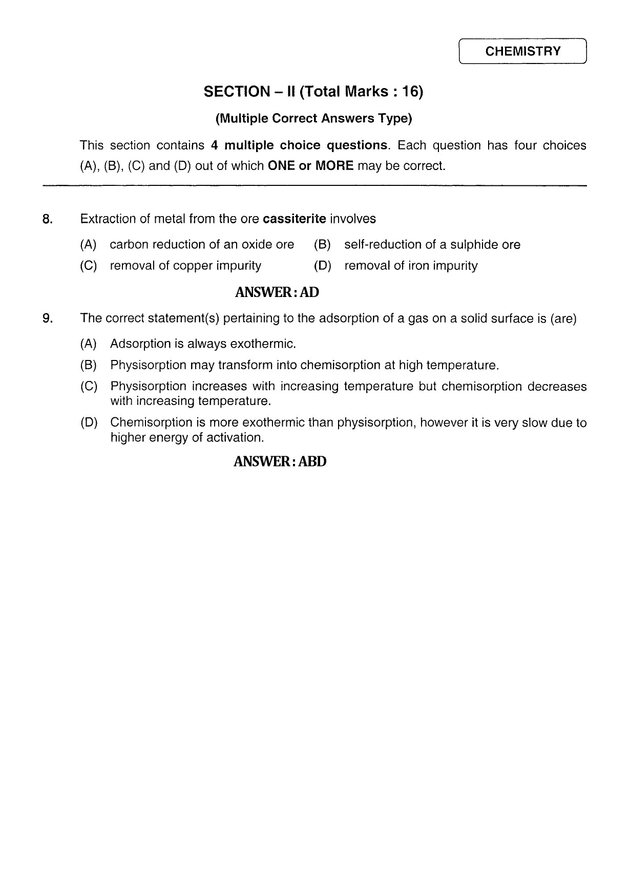 JEE Exam Question Paper 2011 Paper 1 4