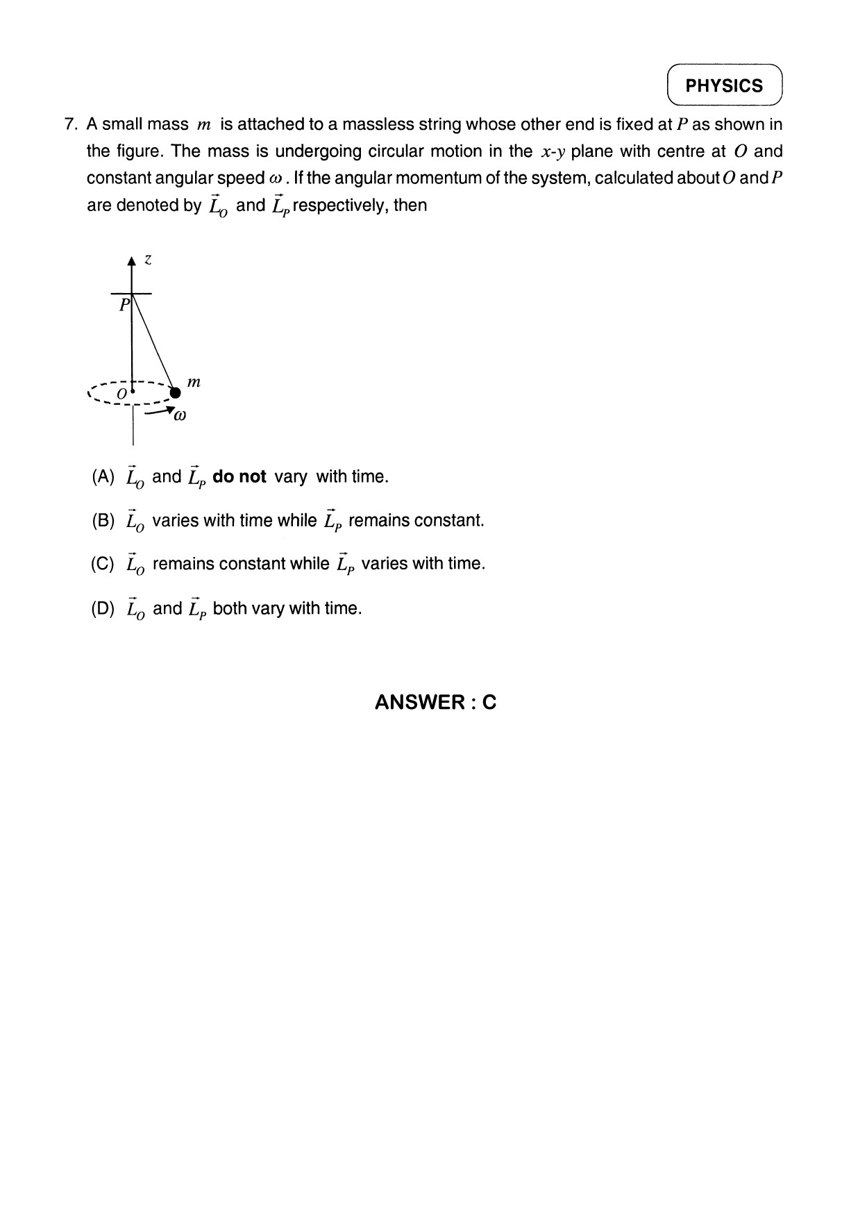 JEE Exam Question Paper 2012 Paper 1 Physics 5