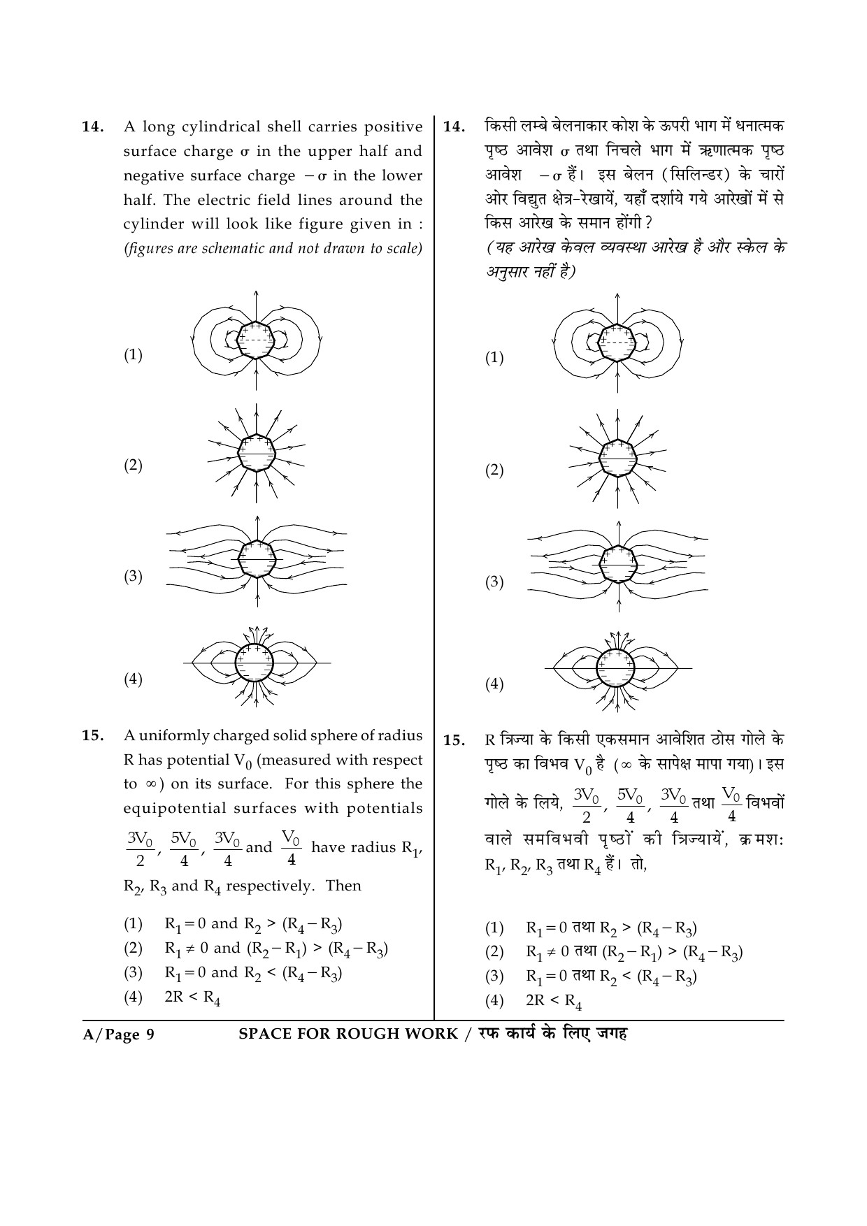 JEE Main Exam Question Paper 2015 Booklet A 9