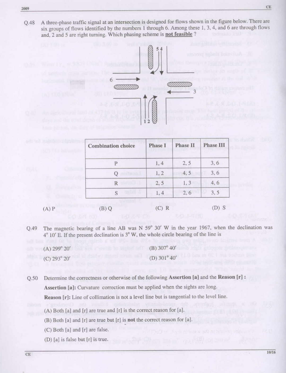 GATE Exam Question Paper 2009 Civil Engineering 10