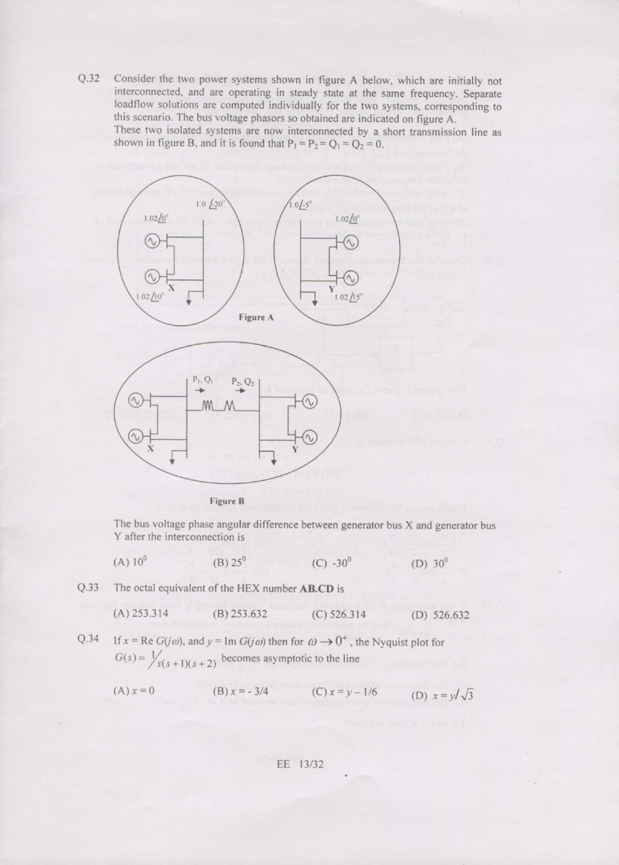 GATE Exam Question Paper 2007 Electrical Engineering 13