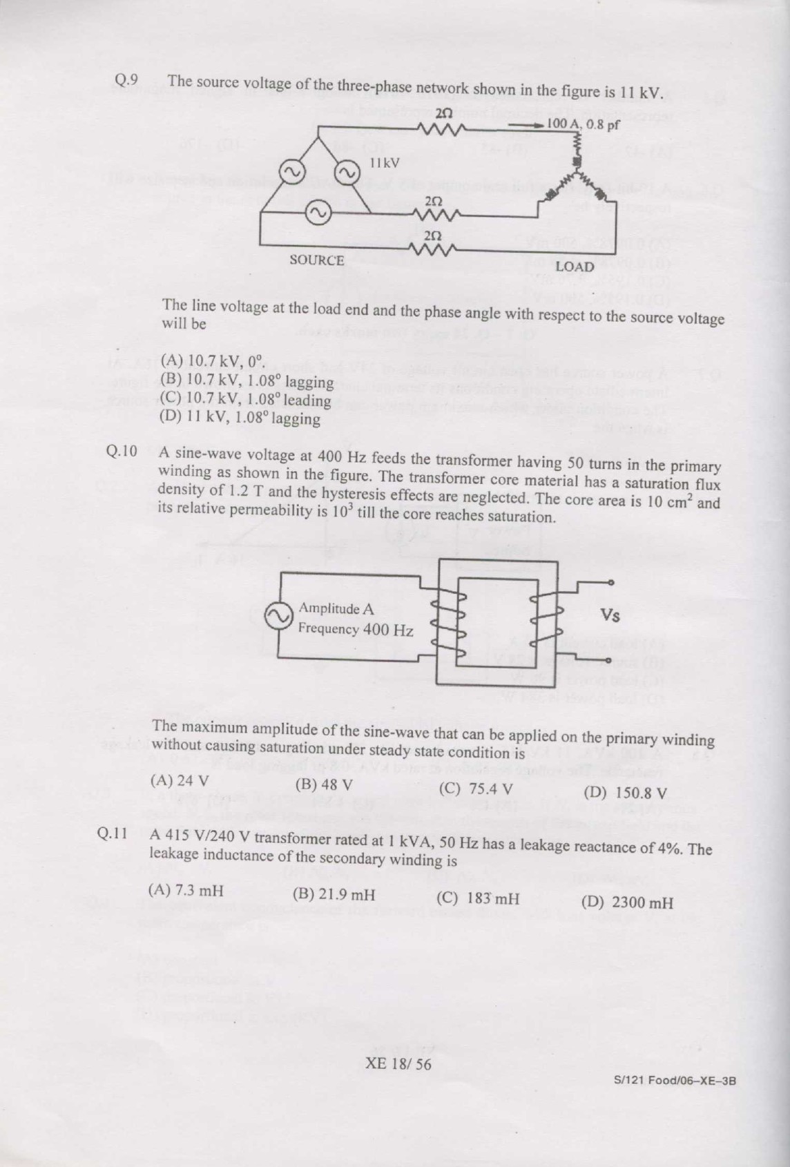GATE Exam Question Paper 2007 Engineering Sciences 18