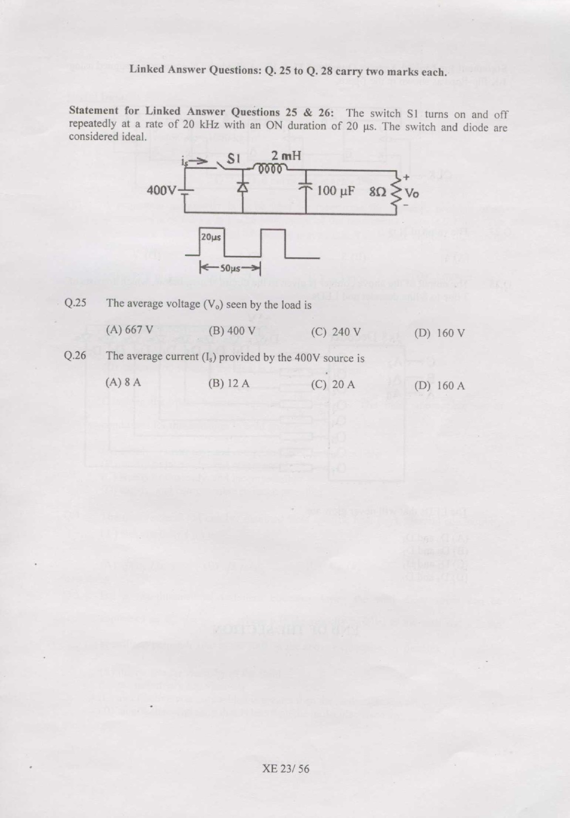 GATE Exam Question Paper 2007 Engineering Sciences 23