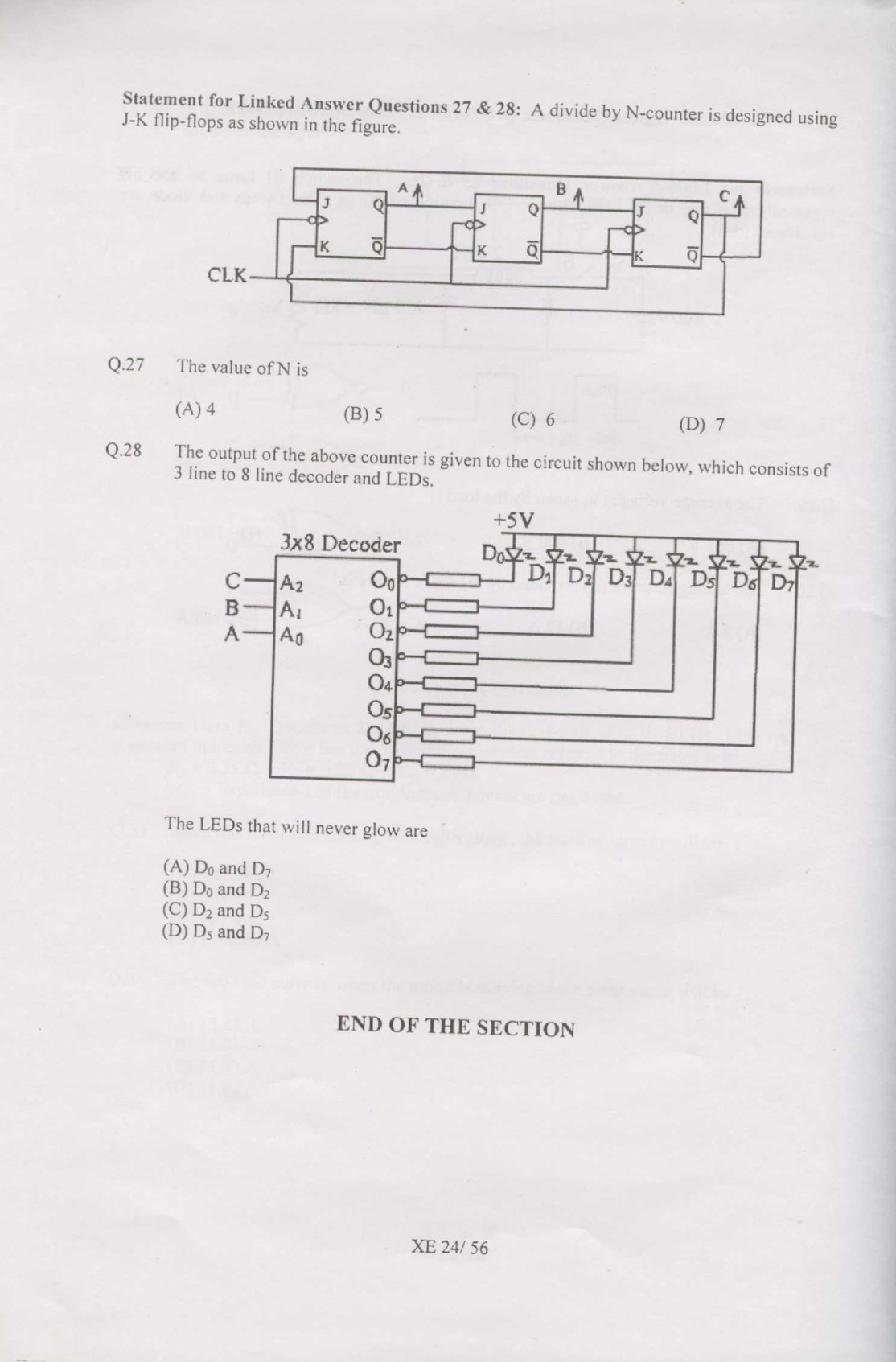 GATE Exam Question Paper 2007 Engineering Sciences 24