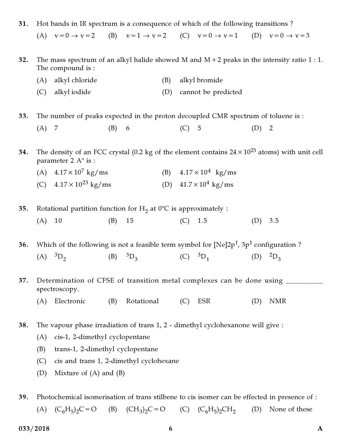 KPSC Higher Secondary School Teacher Exam Question 0332018 5