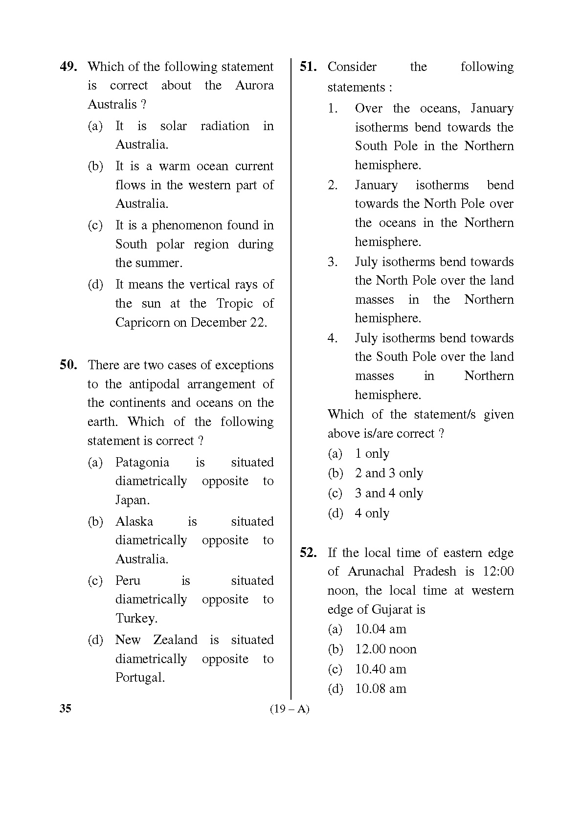 Karnataka PSC Kannada Teacher Exam Sample Question Paper Subject code 35 19
