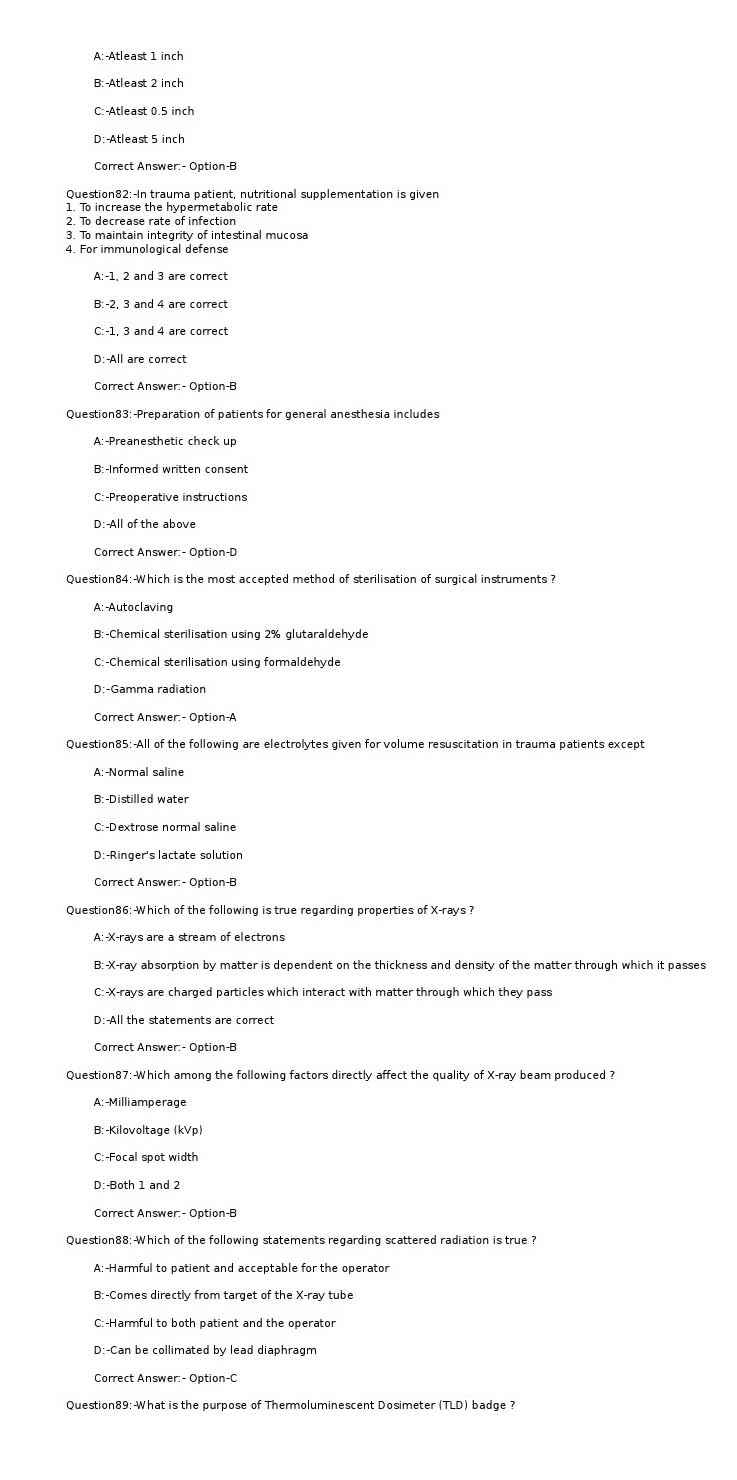 KPSC Chair Side Assistant Exam 2022 Code 762022OL 11